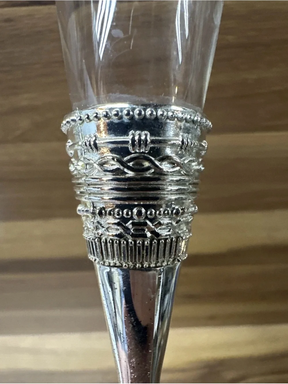 Vera Wang Wedgewood Silver Champagne Flute